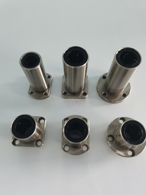 ΜΥΤ LMEK Σειρά Smooth Motion Nylon Steel Cage Flange Γραμμικό ρουλέν
