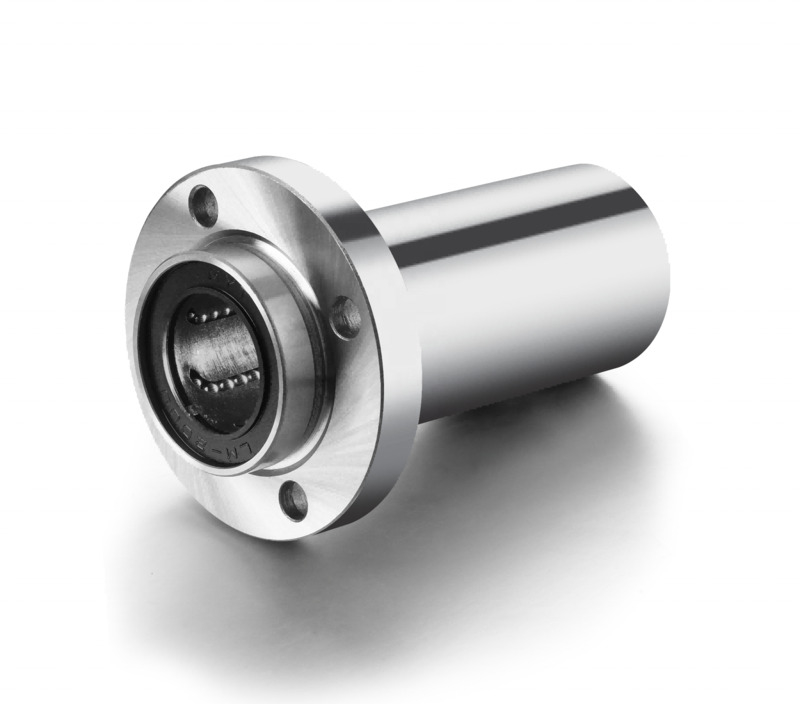 MYT Φλάντζες γραμμικό ρουλεμάν Gcr15 Ατσάλι Round LMFP 16mm 20mm 25mm 30mm Για μηχανή CNC